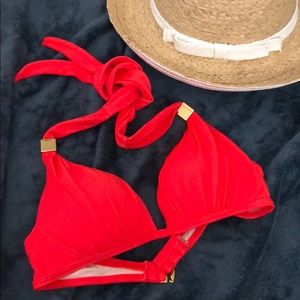 Summer sale!! VS Neon Coral bikini top 👙